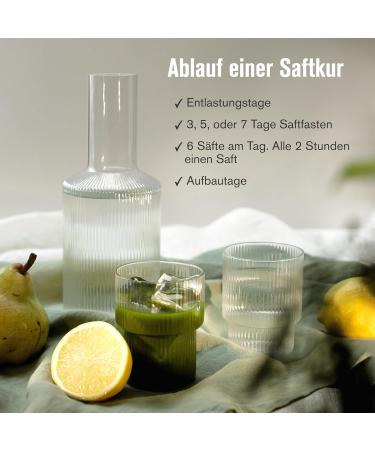 Kale and Me 3-Day Classic Juice Cure - 18 Bottles (320ml) - Additive-Free Vegetable Broth in 6 Delicious Flavors - Healthy & Refreshing Detox - Buy Online on GoSupps.com