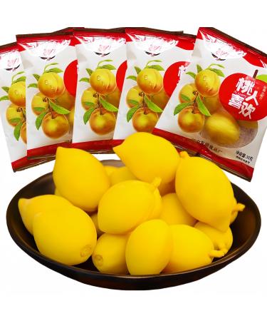Preserved Fruit Sweet and Sour Peach (30g/pack x 5 packs) Chinese Snacks Peaches Fruit Snacks Dried Fruits White Peaches Candy Vegetarian Snacks Healthy Snacks