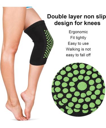 1 Pair Knee Brace Sleeves - Black - Buy Online on GoSupps.com