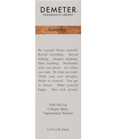 Demeter Cologne Spray Kitten Fur Musk 4 Fl Oz Kitten Fur 4 Fl Oz (Pack of 1) - Buy Online on GoSupps.com