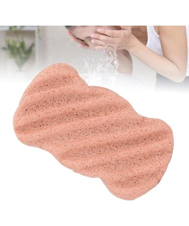 Verdant Touch Exfoliating Face Sponge Facial Sponge Reusable Exfoliating Bath Puff Washable Portable Face Cleansing Plant Fiber Pink - Buy Online on GoSupps.com