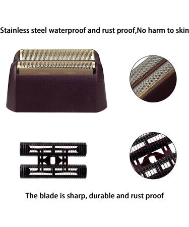 5 Star Series Finale Shaver Replacement Film & Cutter - Compatible with Foil 7031-100 7043-100 - Super Close Shaving Heads for #8061 #8164 (Red+Gold) - International Shipping Available - Buy Online on GoSupps.com