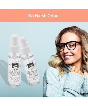 Eyeglass Lens Spray 60ml Spectacles for Phone & Electronic Screen Spray Coated Glasses Professional Eyeglass Lens Tool b - Buy Online on GoSupps.com