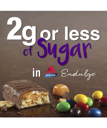 Atkins Endulge Caramel Nut Chew Bars - Keto Friendly, 10 Count Value Pack - Buy Online on GoSupps.com