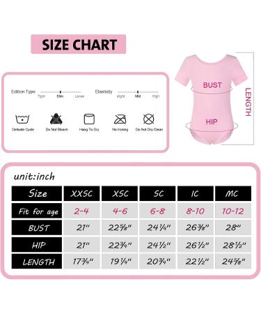 Phineein Girls Short Sleeve Black Leotard - Kids Size 4-6 Years - Buy Online on GoSupps.com