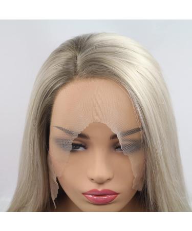 Xiweiya Light Blonde Ombre-Brown Synthetic Wig for Women - Heat-Resistant Cosplay Hair Smooth Side Part International Shipping - Buy Online on GoSupps.com