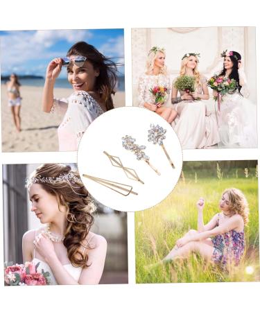 Angoily 16 Pairs Rhinestone Hair Clip Hair Accessories for Women Clips Barrettes for Women Snap Hair Clips for Women Bride Hair Clip Rhinestone Barrette Headgear Zinc Alloy Simple Women's - Buy Online on GoSupps.com