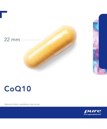 Pure Encapsulations CoQ10 120mg - Natural Fermented Bio-Identical Coenzyme Q10 - 30 Vegetarian Capsules - Buy Online on GoSupps.com