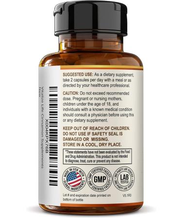 Organic Ceylon Cinnamon Capsules 1200mg True Cinnamon Supplement for Healthy Metabolism & Glucose Balance 60 Vegan Pills 60 Count (Pack of 1) - Buy Online on GoSupps.com