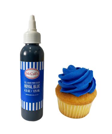McCall's Liquid Gel Food Colour 4.5 oz Royal Blue - Made in Canada