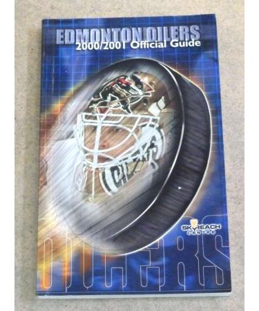 EDMONTON OILERS NHL HOCKEY MEDIA GUIDE - 2000 2001 - NEAR MINT