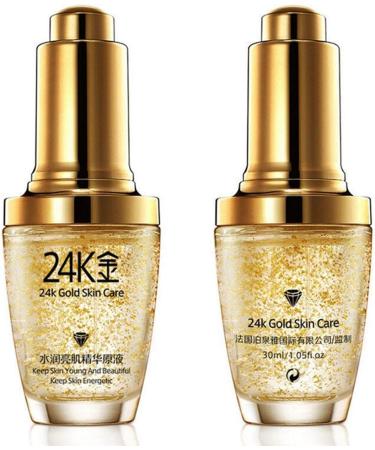 BIOAQUA 24K Gold Essence Collagen Skin Face Moisturizing Hyaluronic Acid Anti-Aging Mask Natural Extract - Buy Online on GoSupps.com
