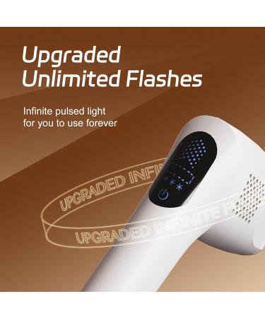 IPL Hair Removal Device | Infinite Light Impulses & 2 Attachments for Body Face Bikini & Armpits | Shop Internationally - Buy Online on GoSupps.com