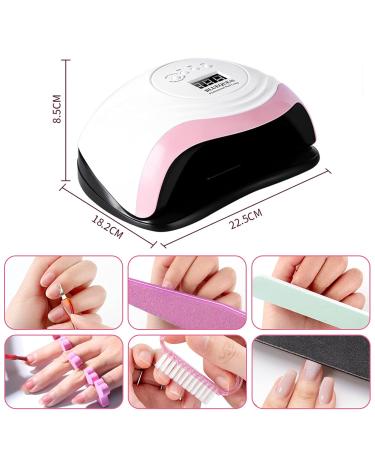 Shop Joyboy 168W UV LED Nail Dryer - Professional Lamp with Smart Timer & LCD Display for All Gel Nails - Buy Online on GoSupps.com