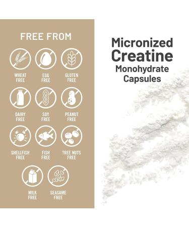 NatureWise Micronized Creatine Monohydrate Pills 2500mg Per Serving - Creatine for Women & Men - Pure Unflavored Supports Lean Muscle Mass Endurance - 60 Capsules 30-Day Supply  - Buy Online on GoSupps.com