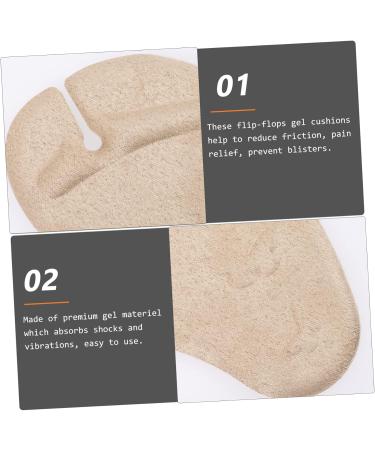 GLEAVI 9 Pairs Gel Forefoot Cushions | Anti-Metatarsal Pads for Sandals & Flip-Flops | Non-Slip Heel Pads - Buy Online on GoSupps.com