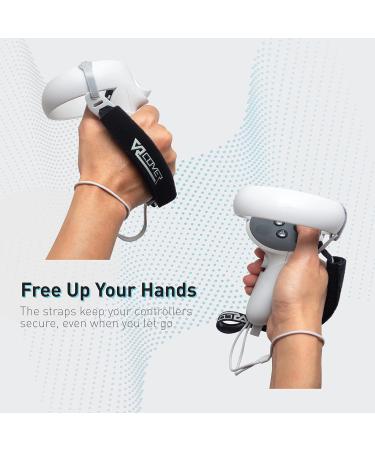 Buy VR Cover Controller Grips for Meta/Oculus Quest 2 - Light Grey | Enhance Your VR Experience - Buy Online on GoSupps.com
