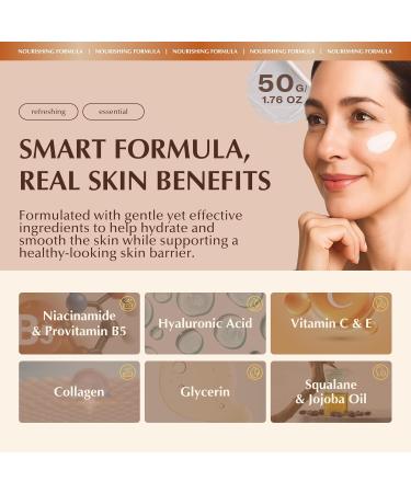 PERFECT ONE Japanese Skincare Trio: Niacinamide, Collagen & Hyaluronic Acid Set - Firming Facial Cream, Firming Body Cream & Bubble Cream Wash for Hydration and Nourishment - Buy Online on GoSupps.com