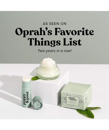 Poppy & Pout Sweet Mint Jumbo Lip Balm | All Natural Lip Balms & Moisturizers | Hydrates with Beeswax  Vitamin E Organic Coconut Oil | Cruelty-Free | Lip Balm in Recyclable Cardboard Tube - Buy Online on GoSupps.com