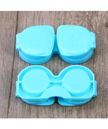 Buy Travel Contact Lens Case 10 Pack - Leak-proof Design (Blue) | Ideal for 10 Months Use - International Shipping Available - Buy Online on GoSupps.com