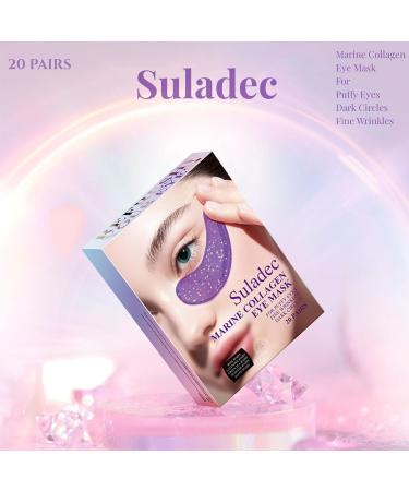 Multi-Colored Collagen Under Eye Mask - 20 Pairs | Reduce Puffiness Dark Circles & Fine Lines | Best Eye Patches for Dry Skin - International Shipping Available - Buy Online on GoSupps.com