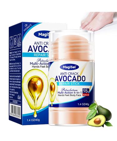 Cr me Pieds R paratrice Hydratante Cr me pour les Pieds Secs et Fissur s 40 g Baton Baume Pour Pied Gel nourrissante talons l'avocat Soin R parateur Anti-Fissures Hydratation profonde