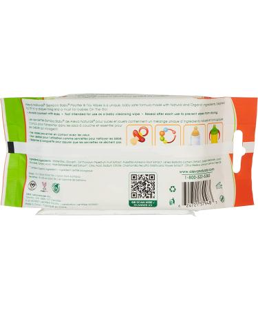 Aleva Naturals Bamboo Baby Wipes | 30 Pack for Pacifiers & Toys | Eco-Friendly & Safe - Buy Online on GoSupps.com