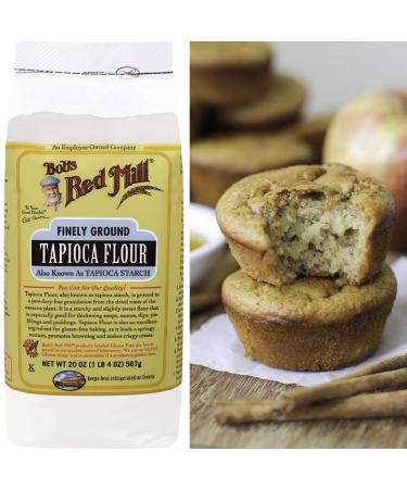 Bob's Red Mill Tapioca Flour - 20 oz | Gluten-Free & Versatile Baking Ingredient - Buy Online on GoSupps.com