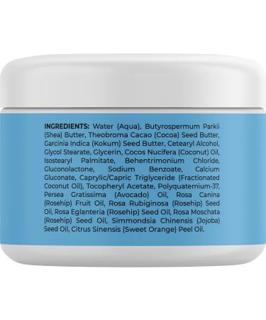 Scar Cream Face and Body Moisturizer with Shea Butter and Vitamin E - Hydrating Blemish Cream for Stretch Marks and Scars - Silicone Free Formula for Stubborn Scar Care - Buy Online on GoSupps.com