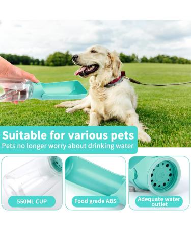 Encoun 550ml Portable Dog Water Bottle | Foldable & Travel-Friendly Pet Drinking Bottle for Outdoor Adventures - Buy Online on GoSupps.com