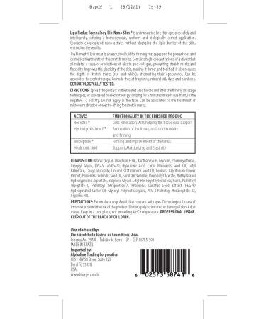 Bioage Stretch Marks Reducer Serum with High Hyaluronic Acid Concentration raises the productions of collagen LIPOREDUX - 8.45 Oz - Buy Online on GoSupps.com