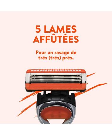 Monsieur Barbier Razor Refill Packs | 5 Blades for Men | 4 Fusion Compatible Cartridges | L'Explorer Shaving Handle | Ultimate Shaving Experience - Buy Online on GoSupps.com
