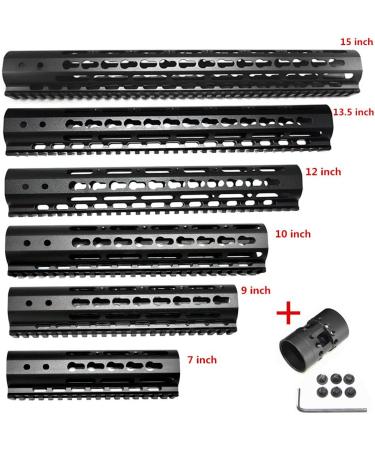 FIRECLUB Free Float Keymod Handguard for AR15 - 9 10 12 13.5 15 Inches | Tactical Picatinny Rail - International Shipping Available - Buy Online on GoSupps.com