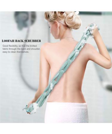 LSIWMSK 3 Pack Long Bath Loofahs | Exfoliating Back Scrubber & Body Shower Sponge Set - Buy Online on GoSupps.com
