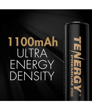 Tenergy Premium PRO Rechargeable AAA Batteries High Capacity 1100mAh NiMH AAA Battery Rechargeable Batteries - Pack Of 24 - Buy Online on GoSupps.com