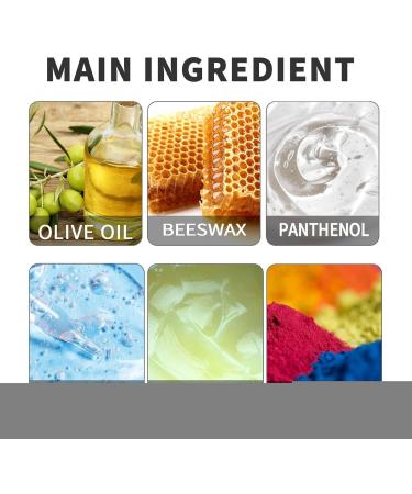 Colored Hair Wax 30ml Temporary Color WaxWashable Clay Suitable for Children Adults Men Women Parties Festival Halloween Cosplay Parties Black B - Buy Online on GoSupps.com