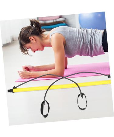 Pilates Bar Yoga Bands - Resistance Stretch Bands for Flexibility & Workout | Back Fitness Straps - Buy Online on GoSupps.com