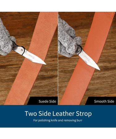 Premium Real Leather String Straps for Barber Razors - Durable & Sharp Folding Knife Accessories - Buy Online on GoSupps.com