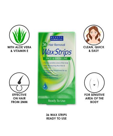Stalwart 87938-XX Face and Bikini Wax Strips - Professional Hair Removal Solution - Buy Online on GoSupps.com