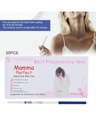 Early Pregnancy Test Strips - High Precision 20PCS for Women | Fast & Reliable Results - Buy Online on GoSupps.com