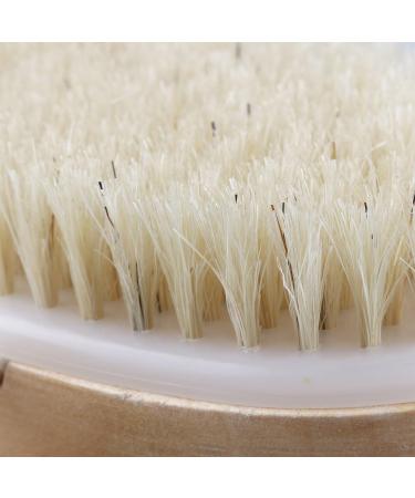 ULTNICE Wooden Body Brush - Natural Bristles Massage Brush for Spa & Exfoliation | Eco-Friendly Bath Tool - Buy Online on GoSupps.com