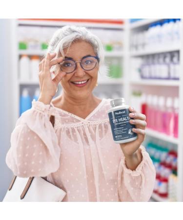 NuBest AREDS 2 Eye Vitamins - 60 Vegan Capsules for Eye Health Beta Carotene Lutein Zeaxanthin & More - International Shipping Available - Buy Online on GoSupps.com