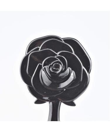 Teensery 2 Pcs Rose Flower Shaped Handheld Mirrors - Travel Makeup Mirror for Women and Girls - Buy Online on GoSupps.com