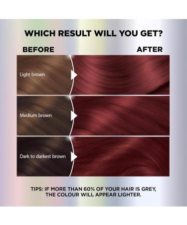 Garnier Nutrisse Ultra Color Permanent Hair Dye Vibrant Long-Lasting Colour Vegan Formula Nourished Hair Protects Hair Against Dryness 660 Fiery Red 1 Application Packaging May Vary RED SHADES 660 Fiery Red - Buy Online on GoSupps.com