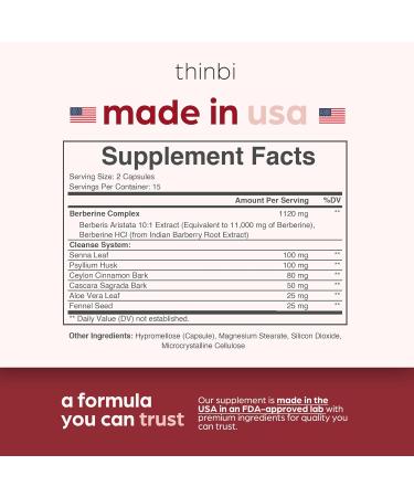 Advanced Ketogenic Colon Cleanse with Berberine 1500mg 15 Day Parasite Detox for Men & Women Extra Strength Formula with Senna Leaf for Rapid Constipation Relief Gut Health & Bloating Reduction 30 Count (Pack of 1) - Buy Online on GoSupps.com