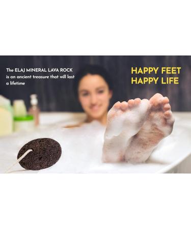 Elaj Pumice Stone Feet Scrubber - Natural Lava Rock Callus Remover for Soft Feet - Exfoliates Dry Skin, Promotes Foot Health - Women's Foot Care Tool - Buy Online on GoSupps.com