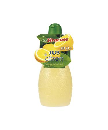 SIRACUSE Yellow lemon juice 20cl siracus - The 20cl bottle