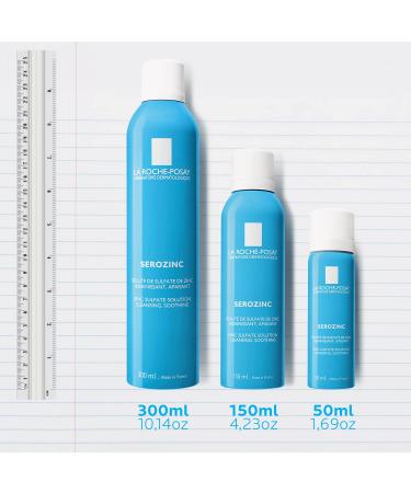 La Roche-Posay Serozinc Face Toner - Mattifying Spray for Oily Skin with Zinc - Alcohol-Free Acne Toner - 5 Fl Oz - Buy Online on GoSupps.com