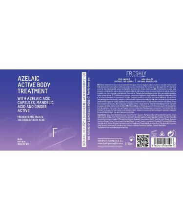 Freshly Cosmetics Azelaic Active Body Treatment Acne Serum 100ml - Buy Online on GoSupps.com