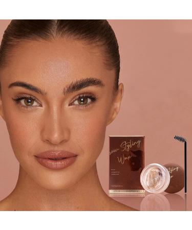 Eyebrow Styling Soap Eyebrow Soap Long Lasting Waterproof Eyebrow Styling Wax 3D Transparent Makeup Balm for Feathery Eyebrows - Buy Online on GoSupps.com